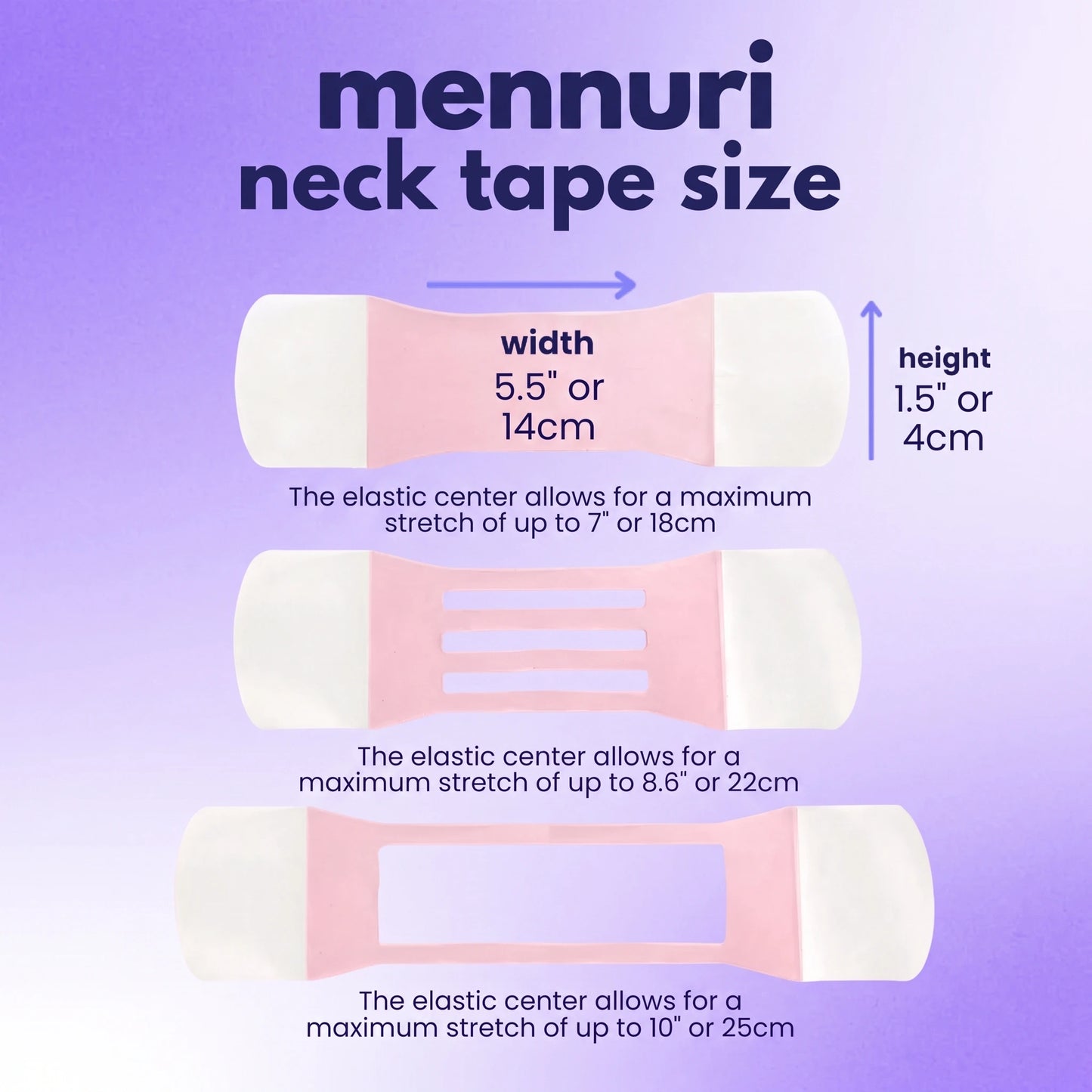 Mennuri - Invisible Neck Lifting Tape