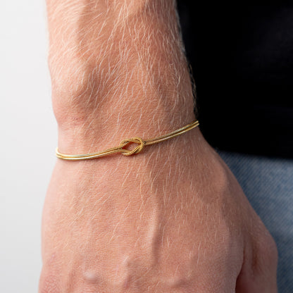 Never Ending Bracelet 1+1 (18K Gold Plated)